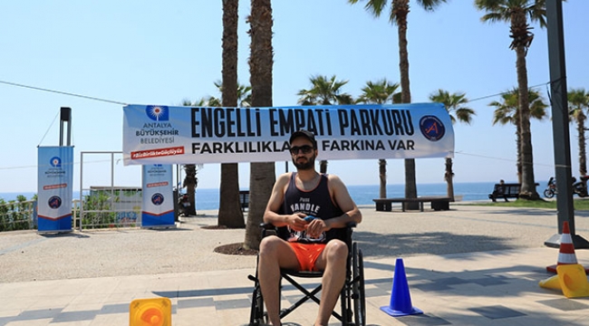 Büyükşehir'den 'Empati parkuru'