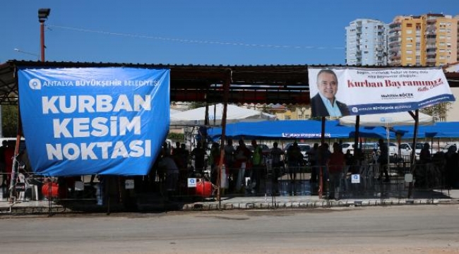 Kurban satış ve kesim yerleri belirlendi